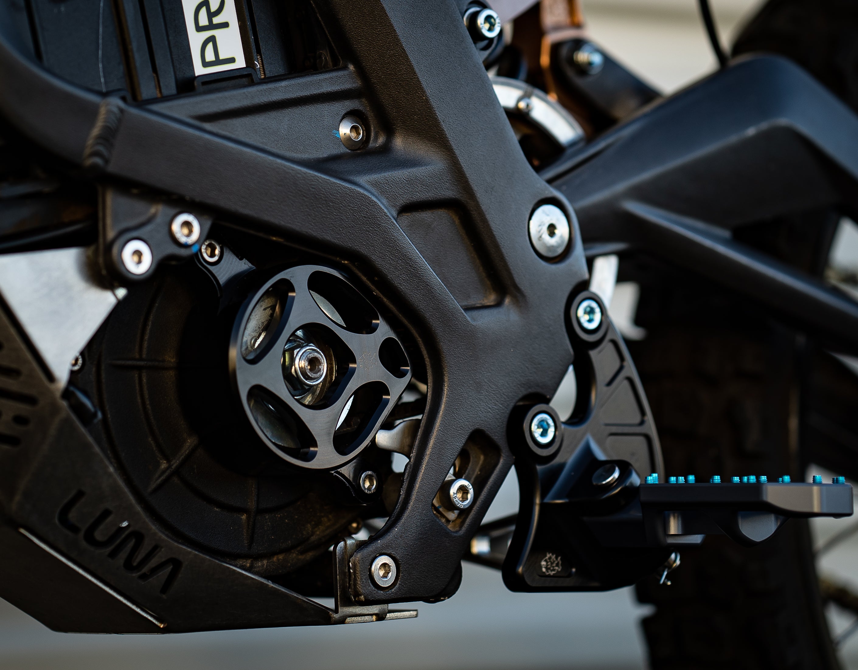 Protezione Telaio Motore Per Sur Ron - Copertura In Acciaio Inox Per Light Bee S/X - Foto 11