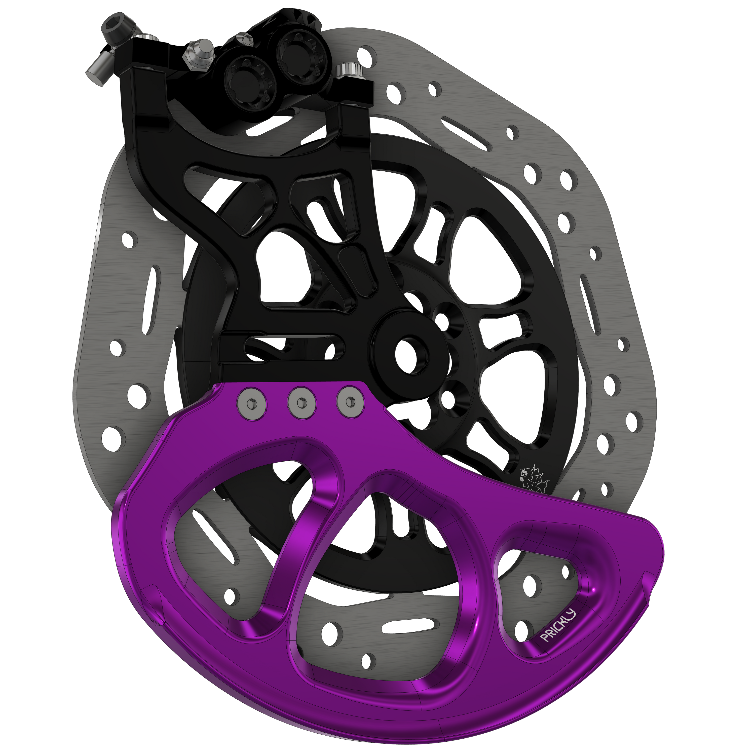 Fin Guard Prickly Disc Guard Fin – Prickly Motorsports
